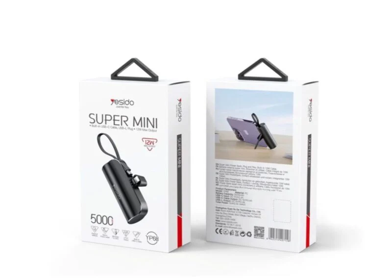 Yesido YP68 Super Mini 5000mAh Power Bank
