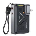 Yesido YP89 5-in-1 10000mAh Power Bank with AC Wall Plug