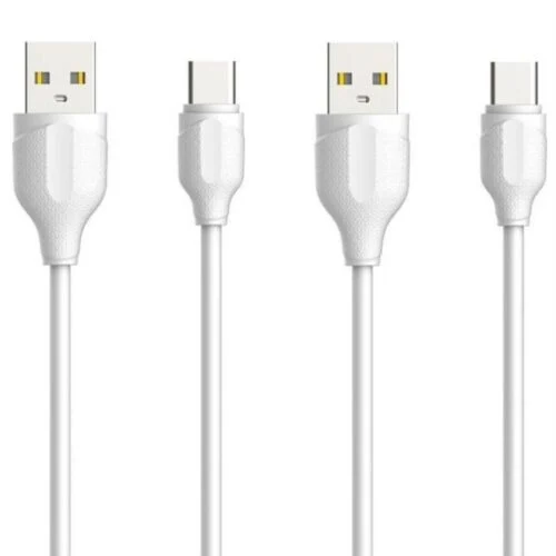 Universal USB-A to Type-C Fast Charging & Data Cable with Textured Ergonomic Grip