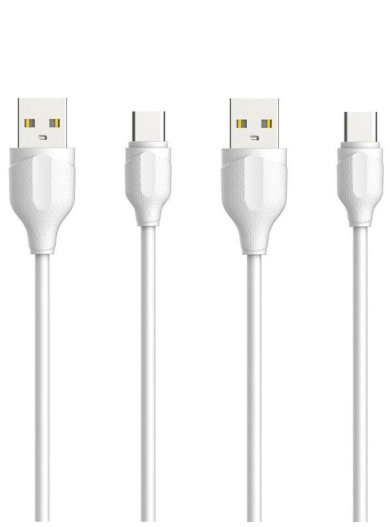 Universal USB-A to Type-C Fast Charging & Data Cable with Textured Ergonomic Grip