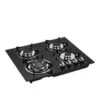 EliteChef 4-Burner Glass Top Gas Hob