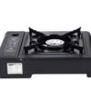 Portable Camping Stove with 4 Gas Bottles