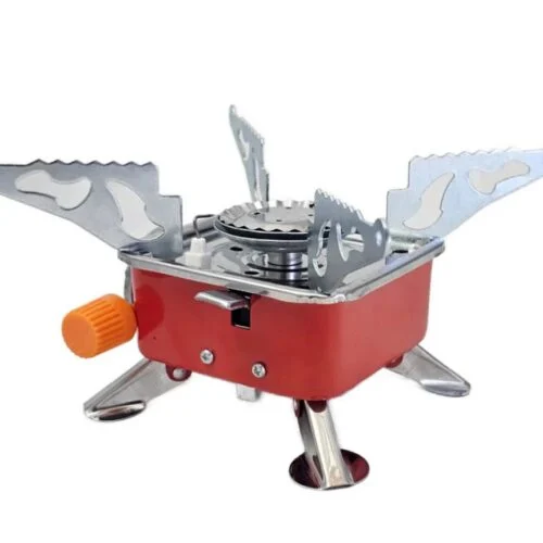 Portable Camping Stove with Gas Bottle