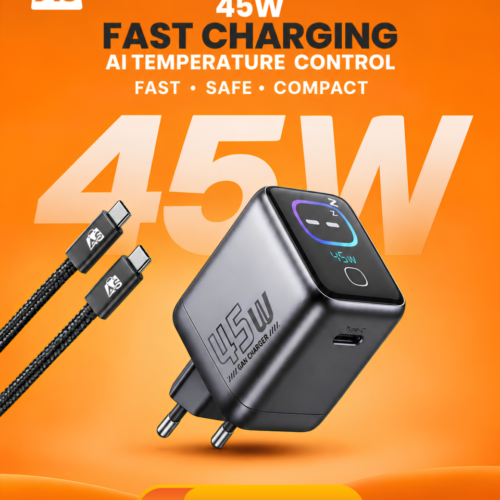 45 watt super fast charger.