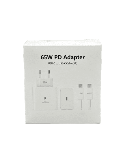 65W USB-C PD Power Adapter